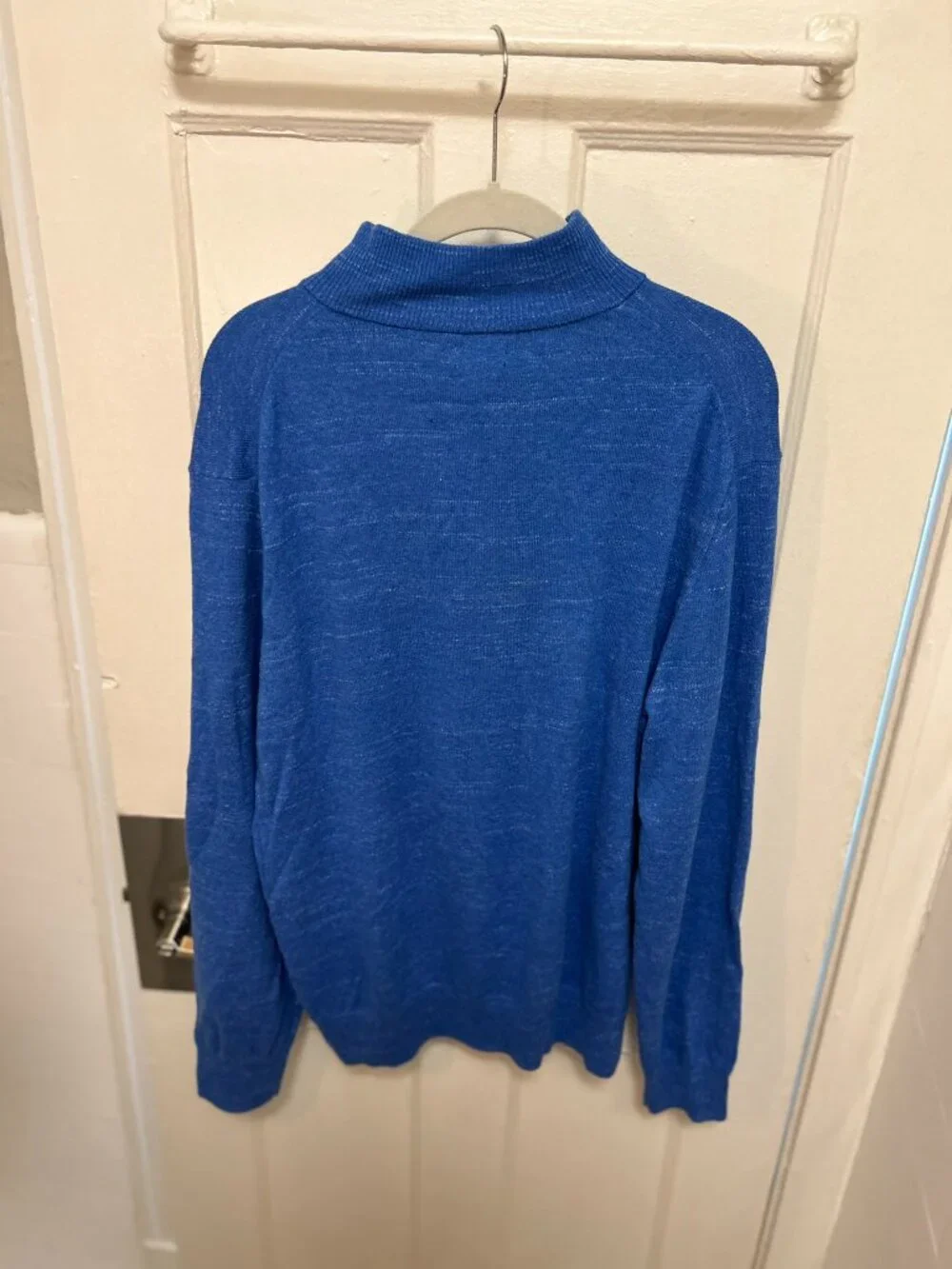 Blue J. Crew quarter zip